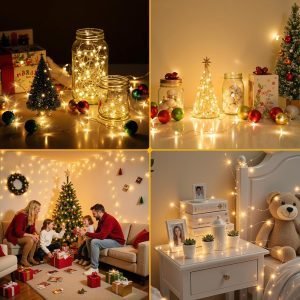 LED Fairy Lights Battery Operated with Timer