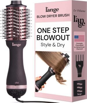 L’ANGE HAIR Le Volume 2-in-1 Titanium Blow Dryer Brush