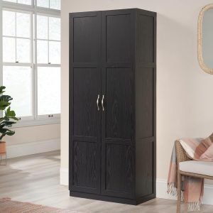 Sauder Tall Storage Cabinet !