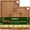 Bamboo Cutting Board 3 Piece Set