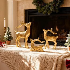 3pcs Reindeer Christmas Decoration Indoor