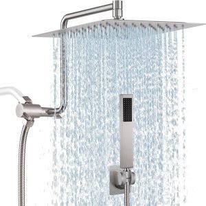 10″ Metal Rain Shower Head