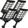 4-Pack Solar Street Lights