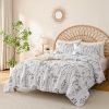Yibeizi White Floral Comforter