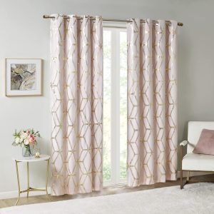 Comfort Spaces Vivian Total Blackout Window Curtain Panel Pair