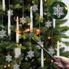 Christmas Tree Candles with Magic Wand – 12 Pack