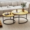 Nesting Tables Round Coffee Table