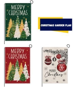 Christmas Garden Flag