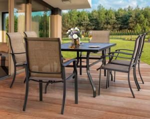 Rust-Free Metal Outdoor Patio Dining Set