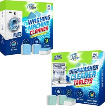 Washing Machine Cleaner & Dishwasher Cleaner Tablets