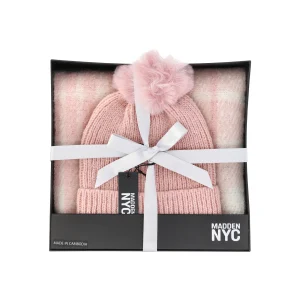 Women’s Beanie Hat and Scarf Gift Set