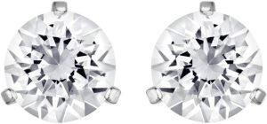 Swarovski Solitaire Crystal Earrings