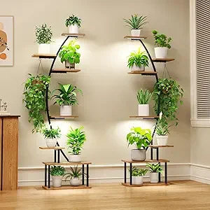 Plant Stand with Grow Lights
