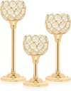 Crystal Metal Tealight Candlestick