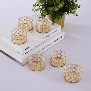 Crystal Tea Light Candle Holders