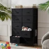10-Drawer Fabric Storage Cabinet