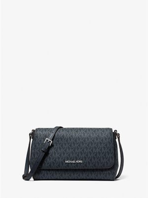 Michael Kors Medium Signature Logo Convertible Crossbody Bag