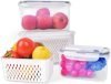 Fruit & Vegetable Storage Containers for Refrigerator