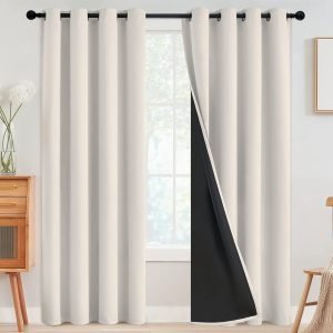 100% Blackout Curtains for Bedroom