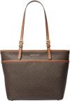 Michael Kors Winston Medium Top-Zip Pocket Tote Bag