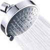 5-Setting High Pressure Rain Fixed Shower Head