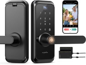 WiFi Video Smart Lock with Camera & Handle 
