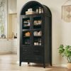 71″ Tall Arched Kitchen Pantry 