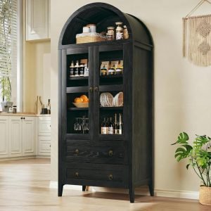 71″ Tall Arched Kitchen Pantry 