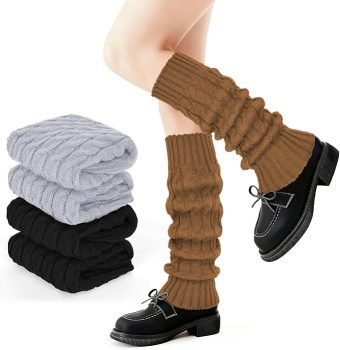 3 Pack Fleece Leg Warmers