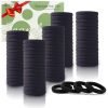 Black Hair Ties for Women 