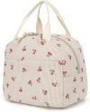 Xunteny Corduroy Lunch Box for Women & Girls