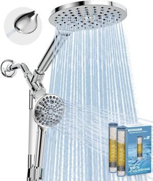 Handheld Shower Head with Adjustable Bar