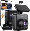 Sarmert C2 4K Dual Dash Cam Front and Rear