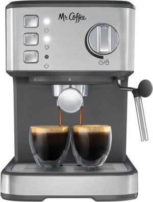 Mr. Coffee Compact Espresso Maker