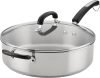  Stainless Steel Sauté Pan / Jumbo Cooker with Lid & Helper Handle