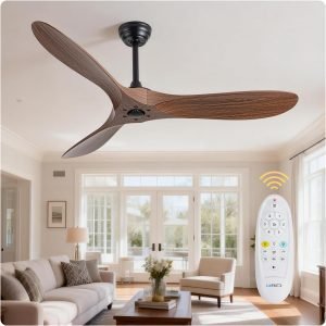 52 Inch Modern Ceiling Fan with Remote