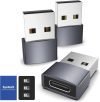 Syntech USB-C Female to USB-A Male Adapter (Pack of 3)