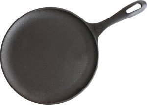 Victoria 10.5-Inch Cast Iron Comal Griddle Pan