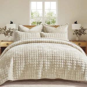Luxury Velvet Quilt Set 