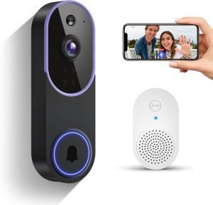 Smart 1080p Video Doorbell Camera