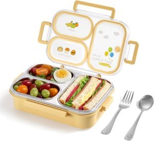 Stainless Steel Lunch Box for Kids & Adults
