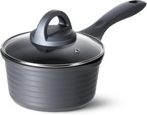 Ceramic Sauce Pan with Lid