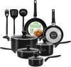 NutriChef 13-Piece Nonstick Cookware