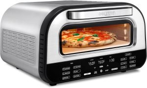 Gourmia Indoor Pizza Oven Air Fryer Toaster 