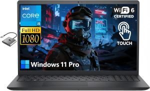 Dell 15.6″ 2K Touchscreen Laptop Computer 