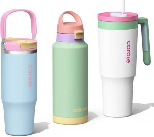 3-Pack Insulated Stainless Steel Water Bottles