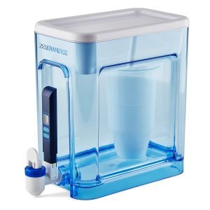22-Cup Ready-Read 5-Stage Water Filter Pitcher Dispenser 