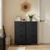 DUMOS Nightstand with 4 Drawers