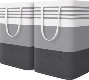 2 Pack Laundry Hampers Baskets