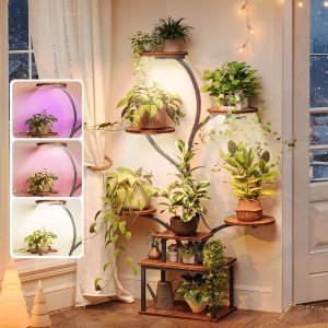 Plant Stand with Grow Lights 